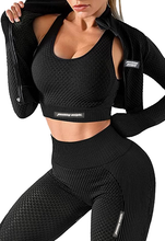 Load image into Gallery viewer, Women Yoga Suit Track Jacket
