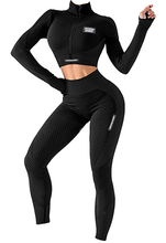 Load image into Gallery viewer, Women Yoga Suit Track Jacket
