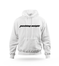 Load image into Gallery viewer, White Hood Pushing Weight Calisthenics
